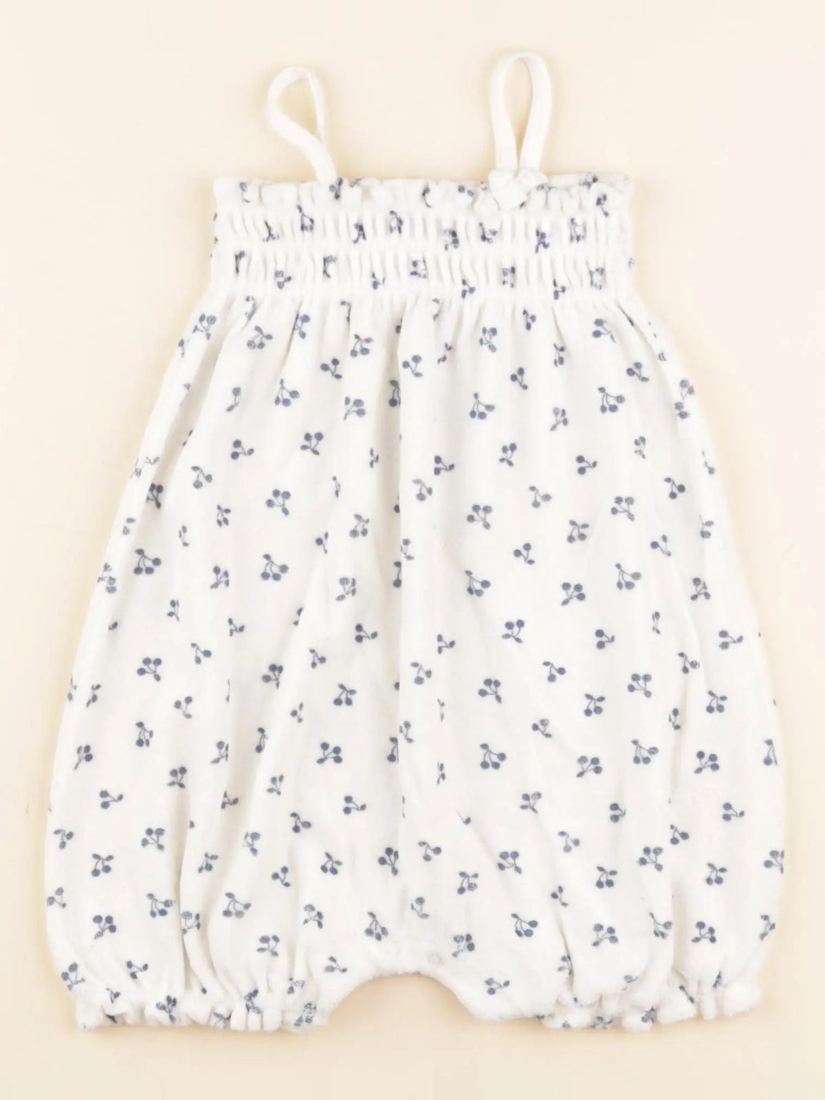 Petit Bateau - combinaison blanc - 18 mois