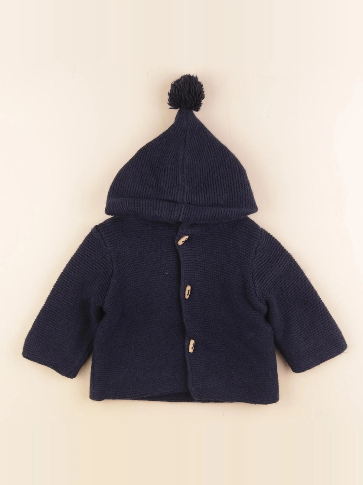 Cyrillus - veste bleu - 9 mois