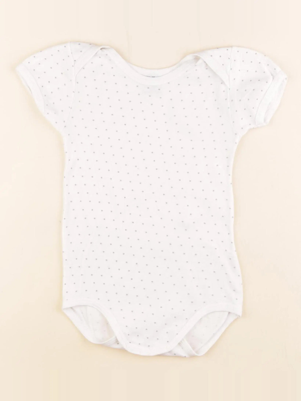 Petit Bateau - body blanc - 36 mois