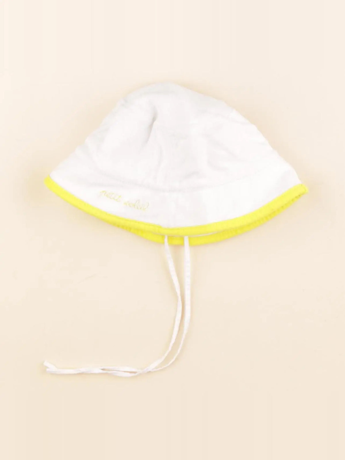 Jacadi - bonnet blanc - 6 mois