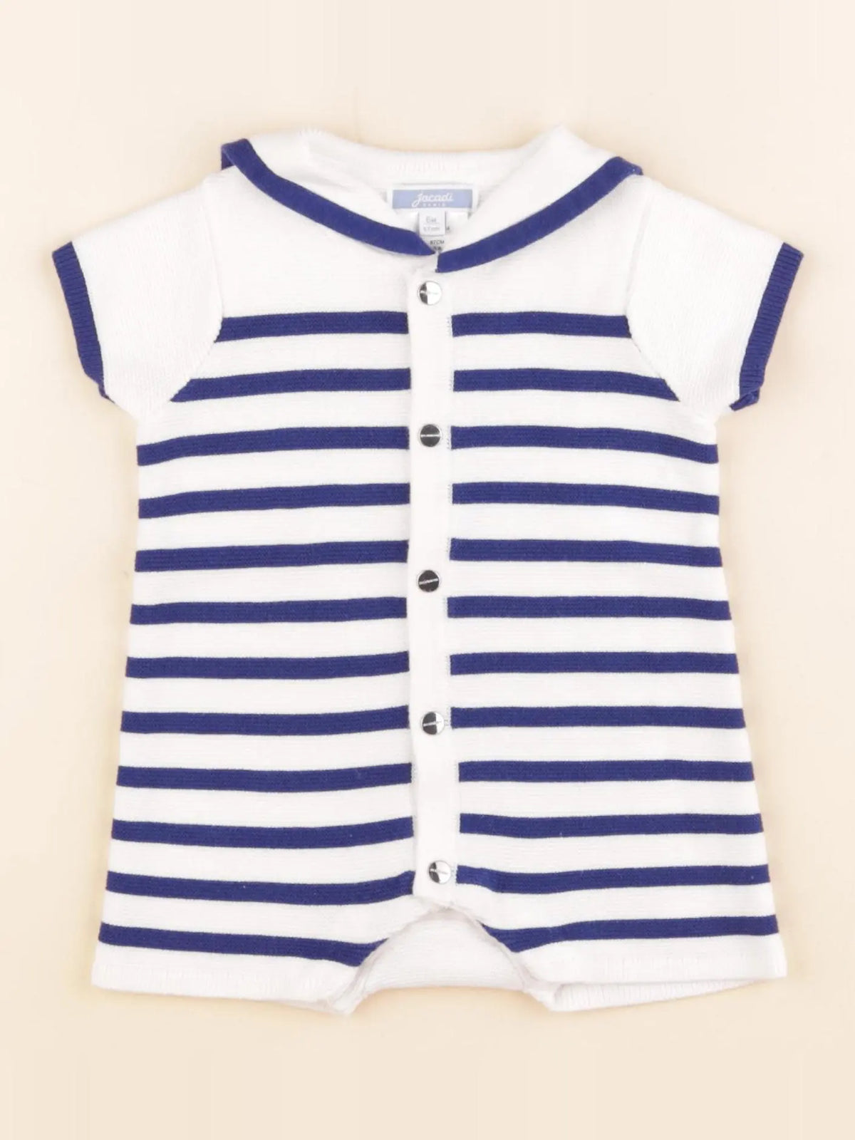 Jacadi - combinaison blanc - 6 mois
