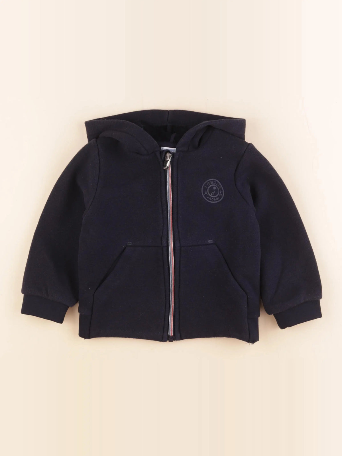 Jacadi - gilet bleu - 3 ans
