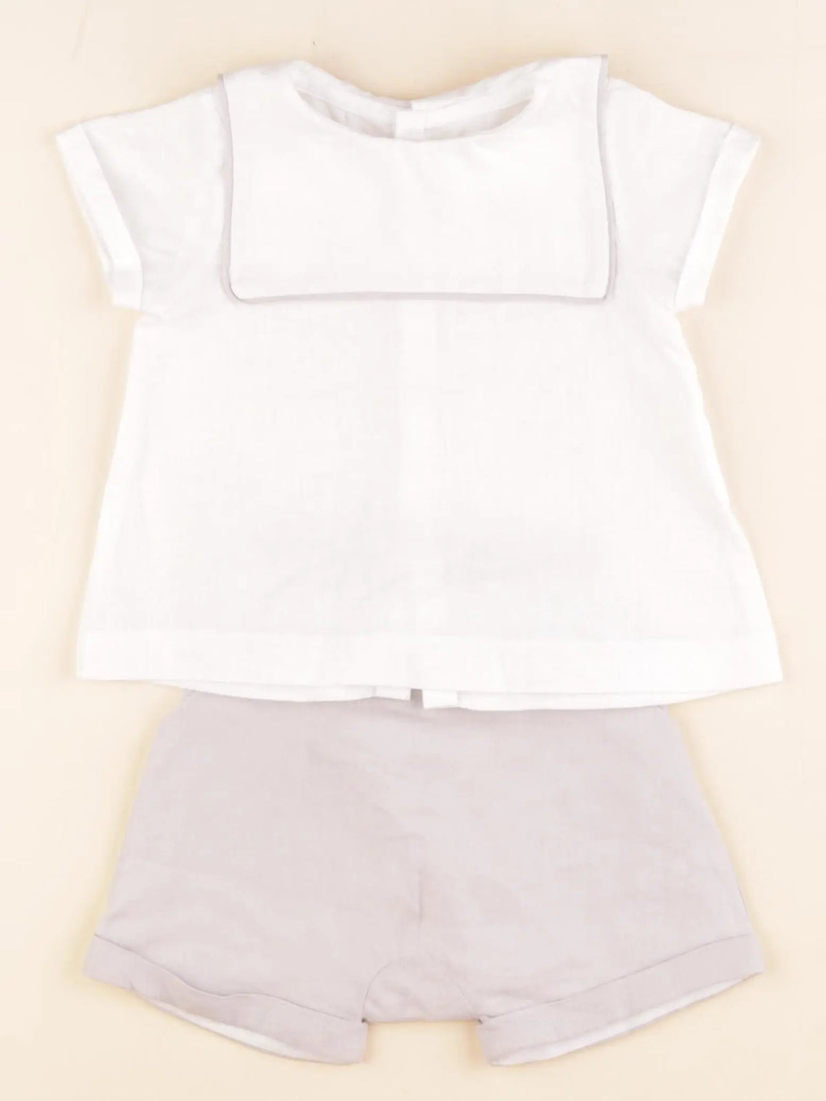Jacadi - ensemble blanc - 12 mois