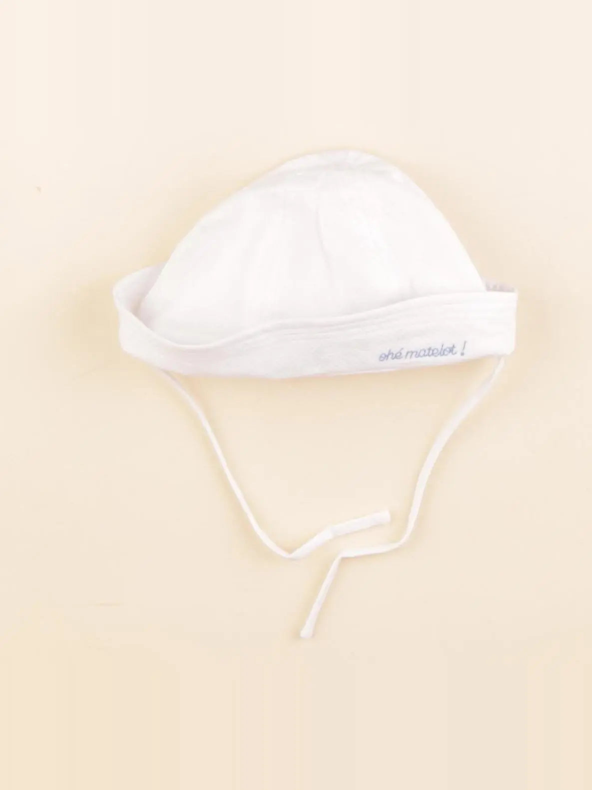 Jacadi - bonnet blanc - 3 mois