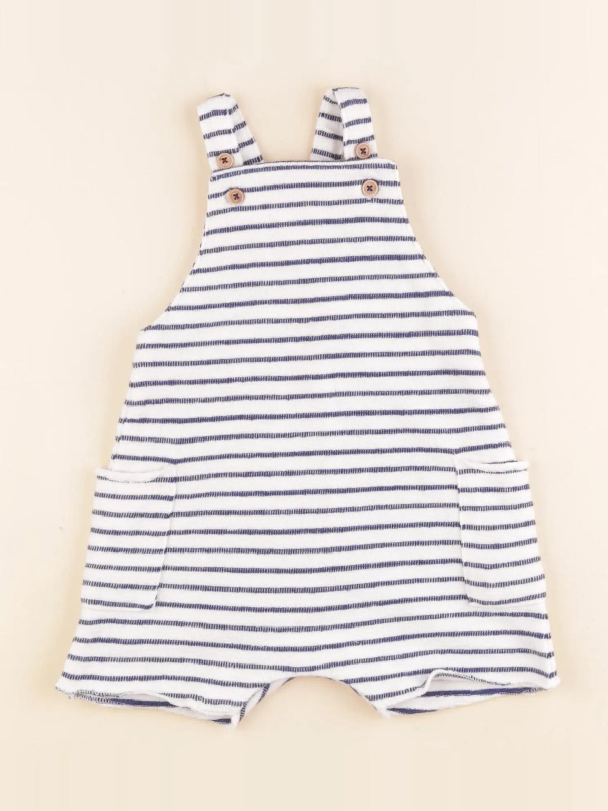 Boutchou - salopette blanc - 3 mois