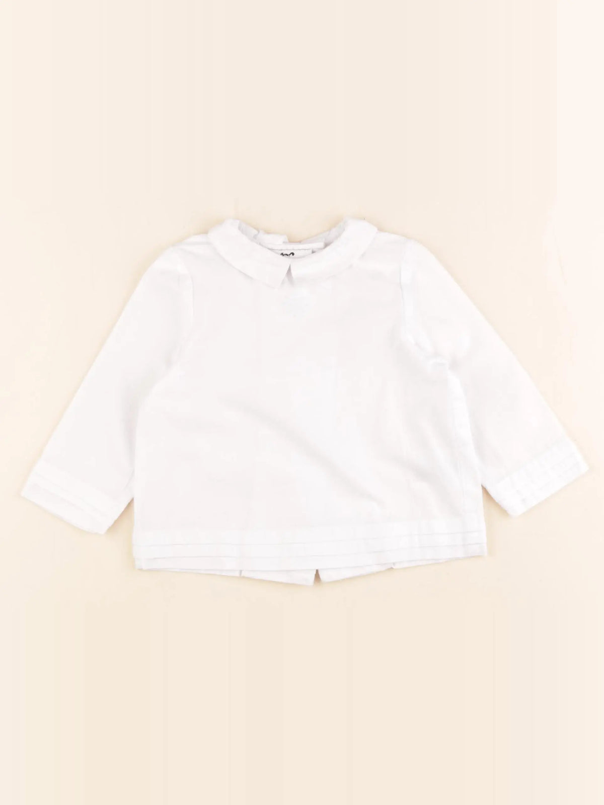 Cyrillus - blouse blanc - 9 mois