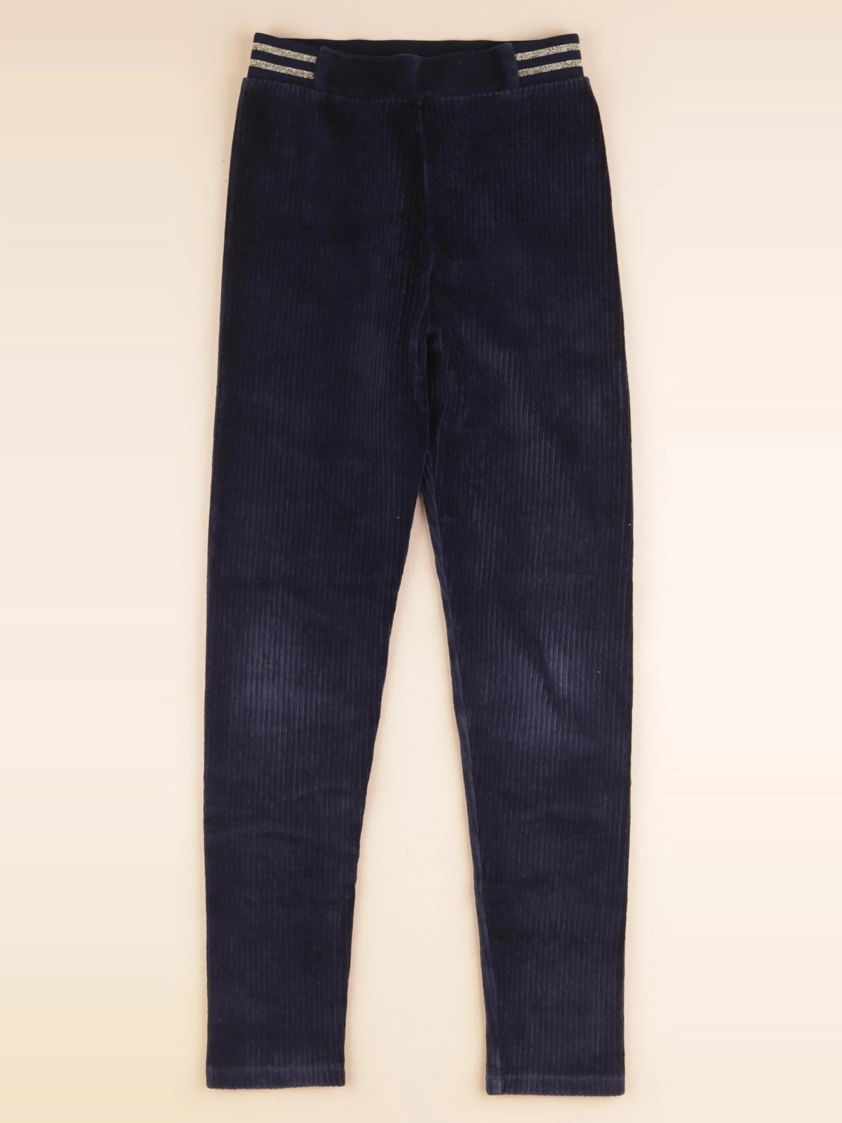 Vertbaudet - legging bleu - 10 ans