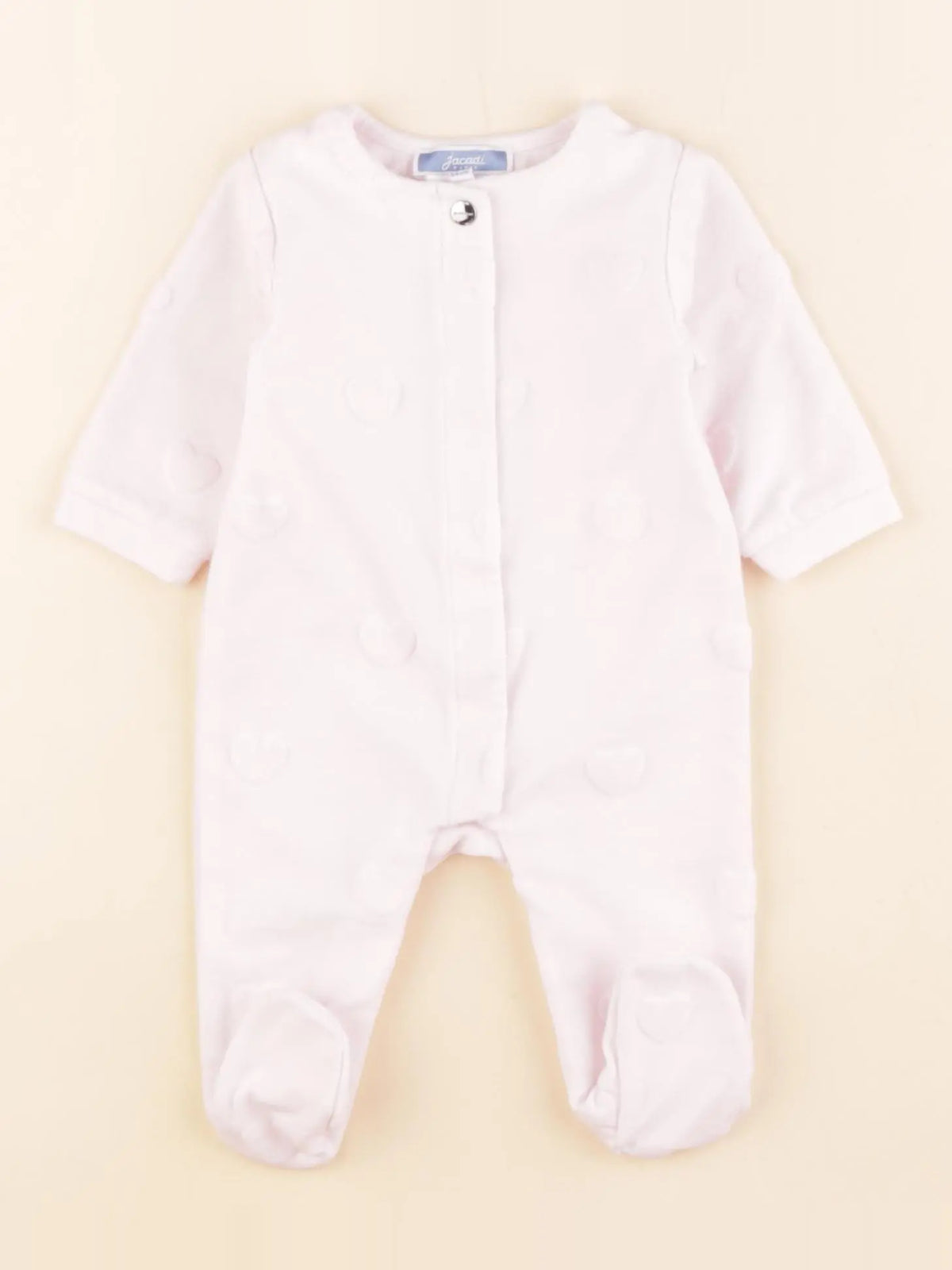 Jacadi - pyjama coton rose - 1 mois