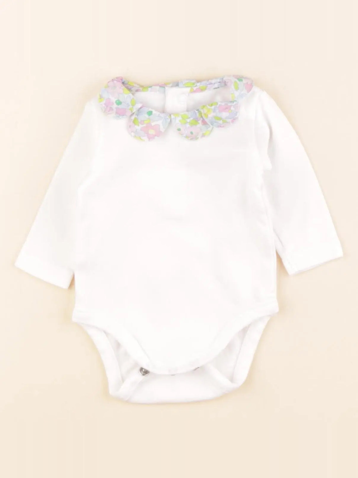Jacadi - body liberty blanc - 1 mois