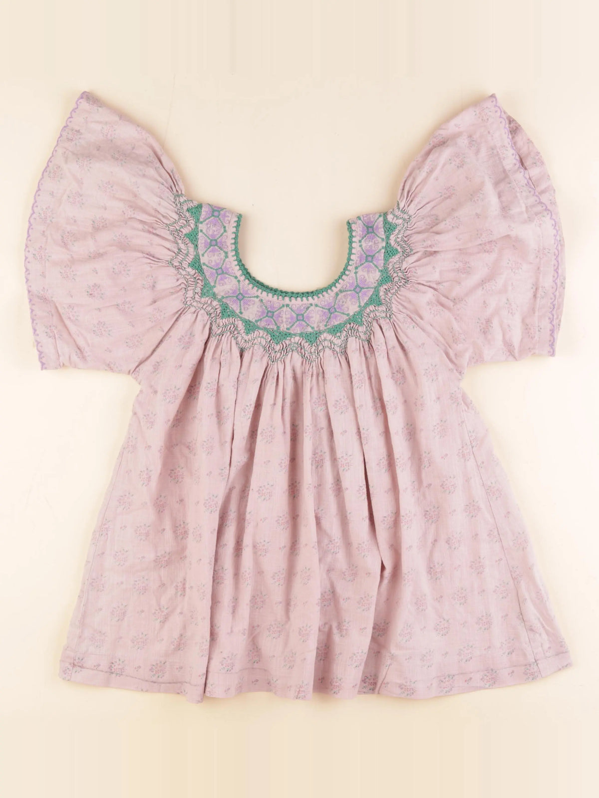Bonjour - blouse rose - 12 ans