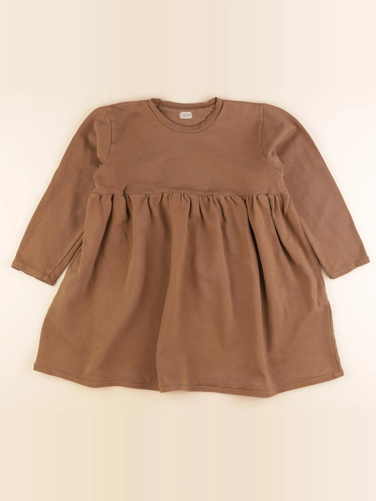 Poudre Organic - robe marron - 10 ans
