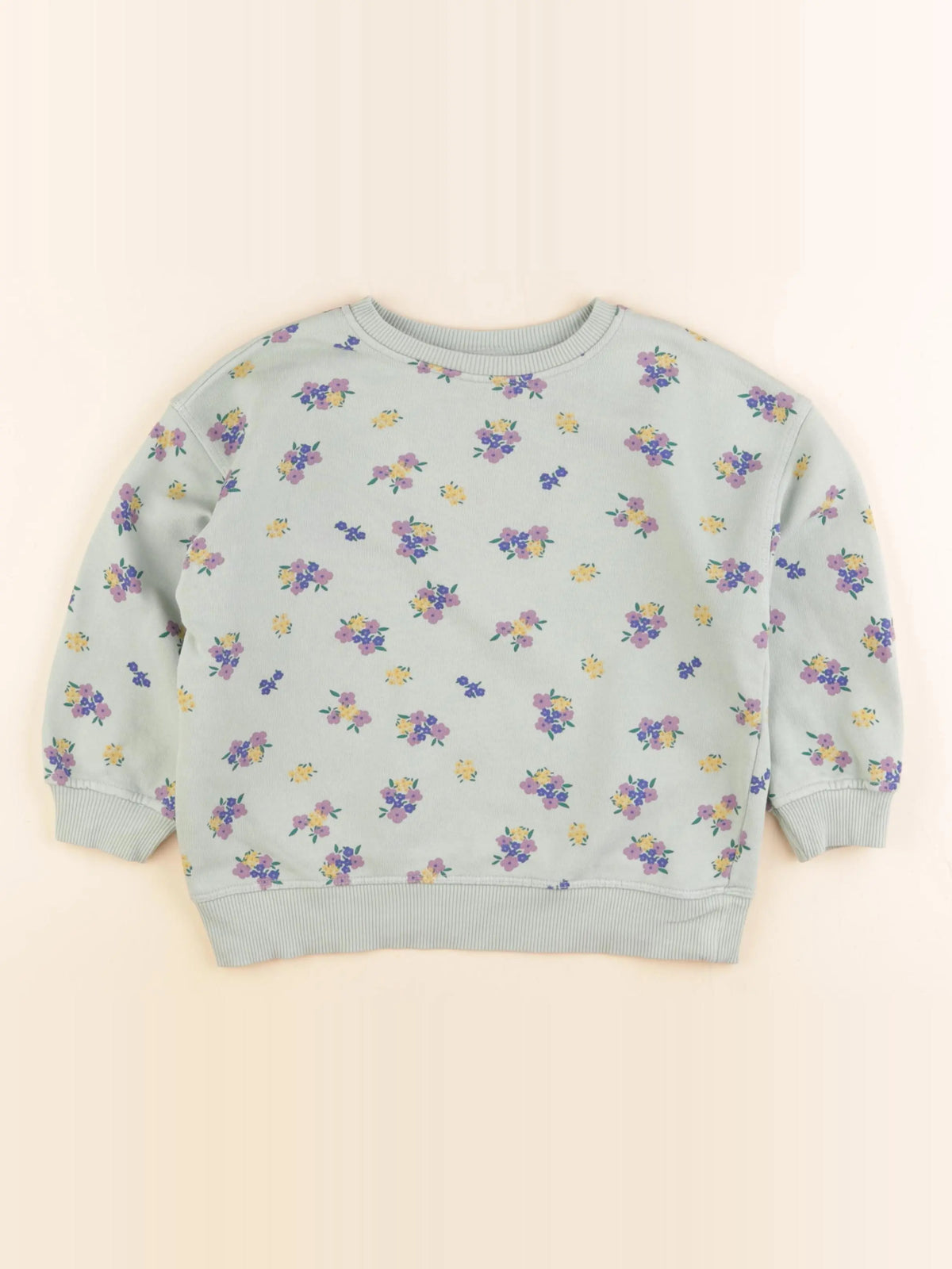 Zara - sweat vert - 3/4 ans