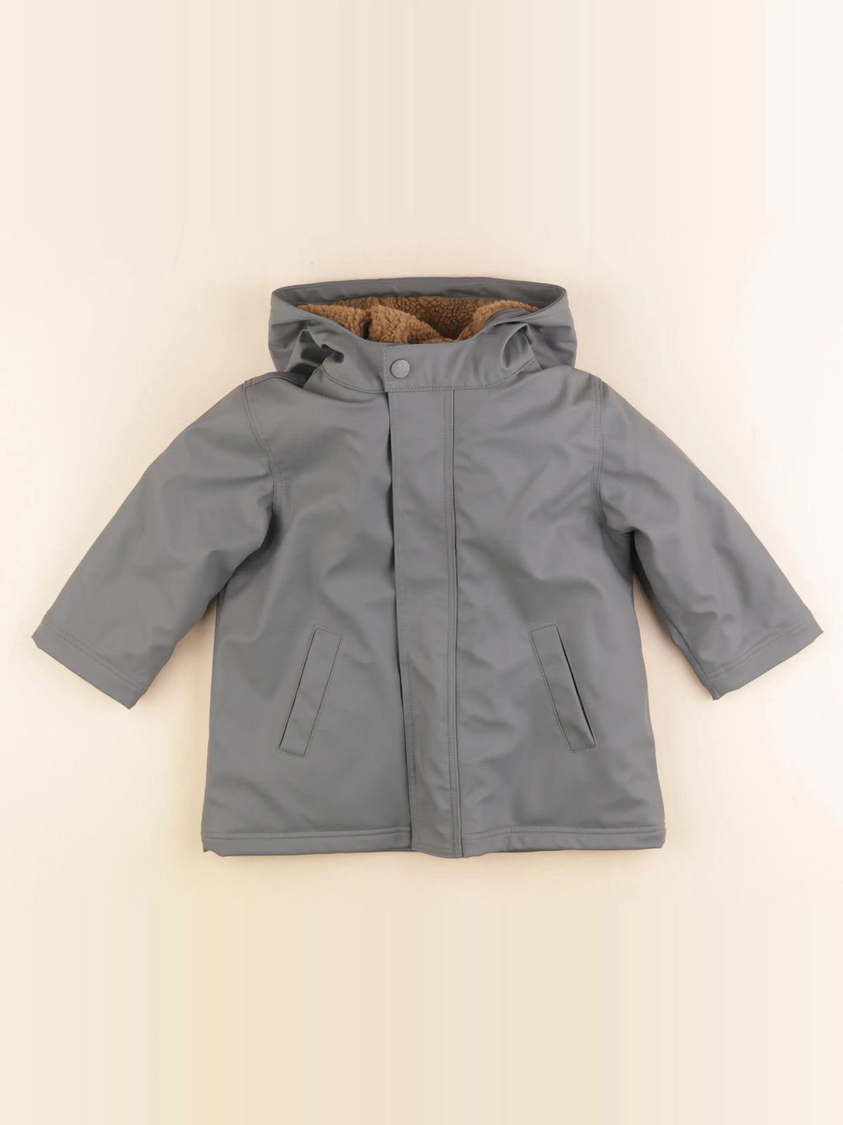 Petit Bateau - imperméable vert - 24 mois