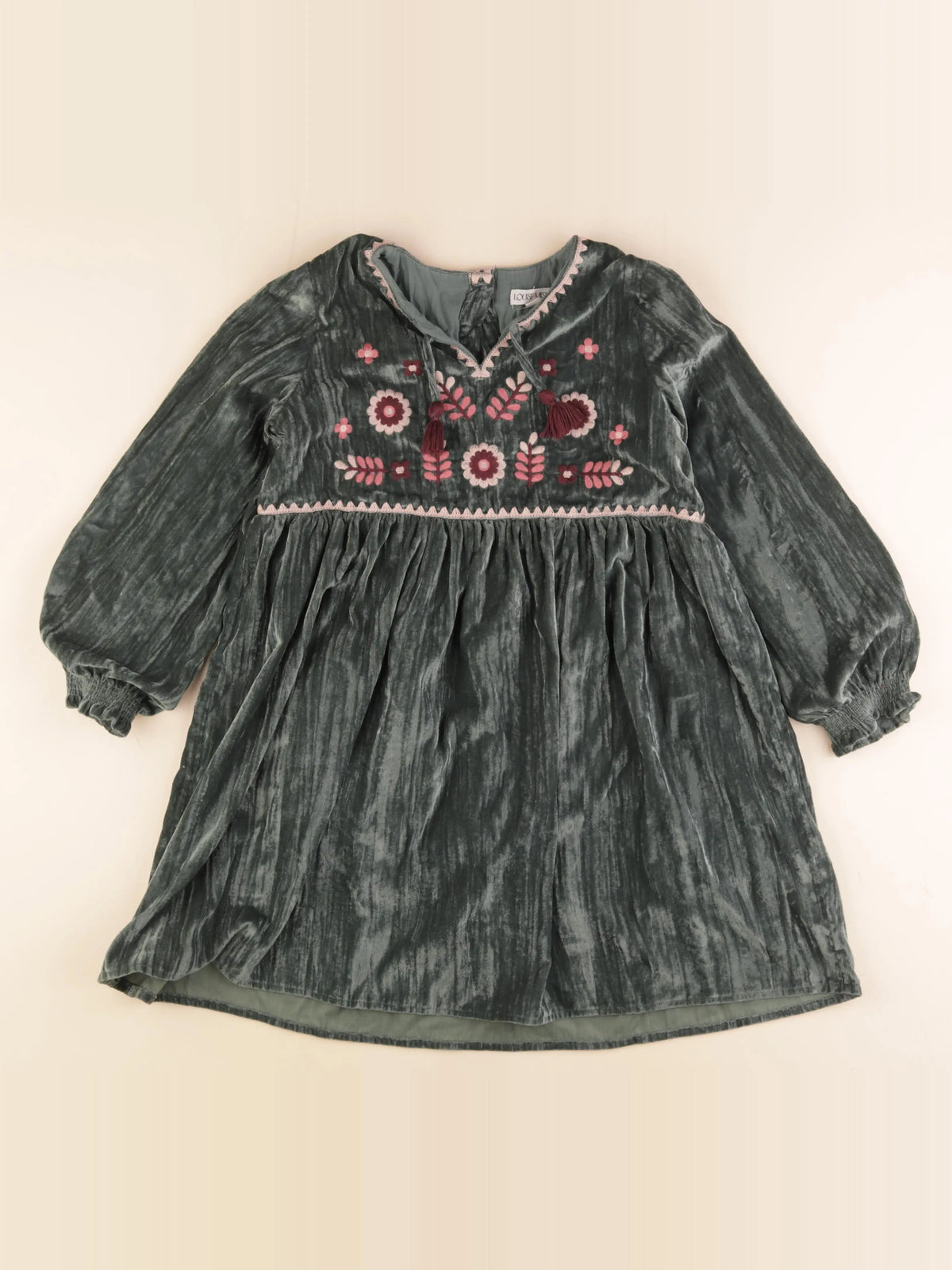 Louise Misha - robe vert - 10 ans
