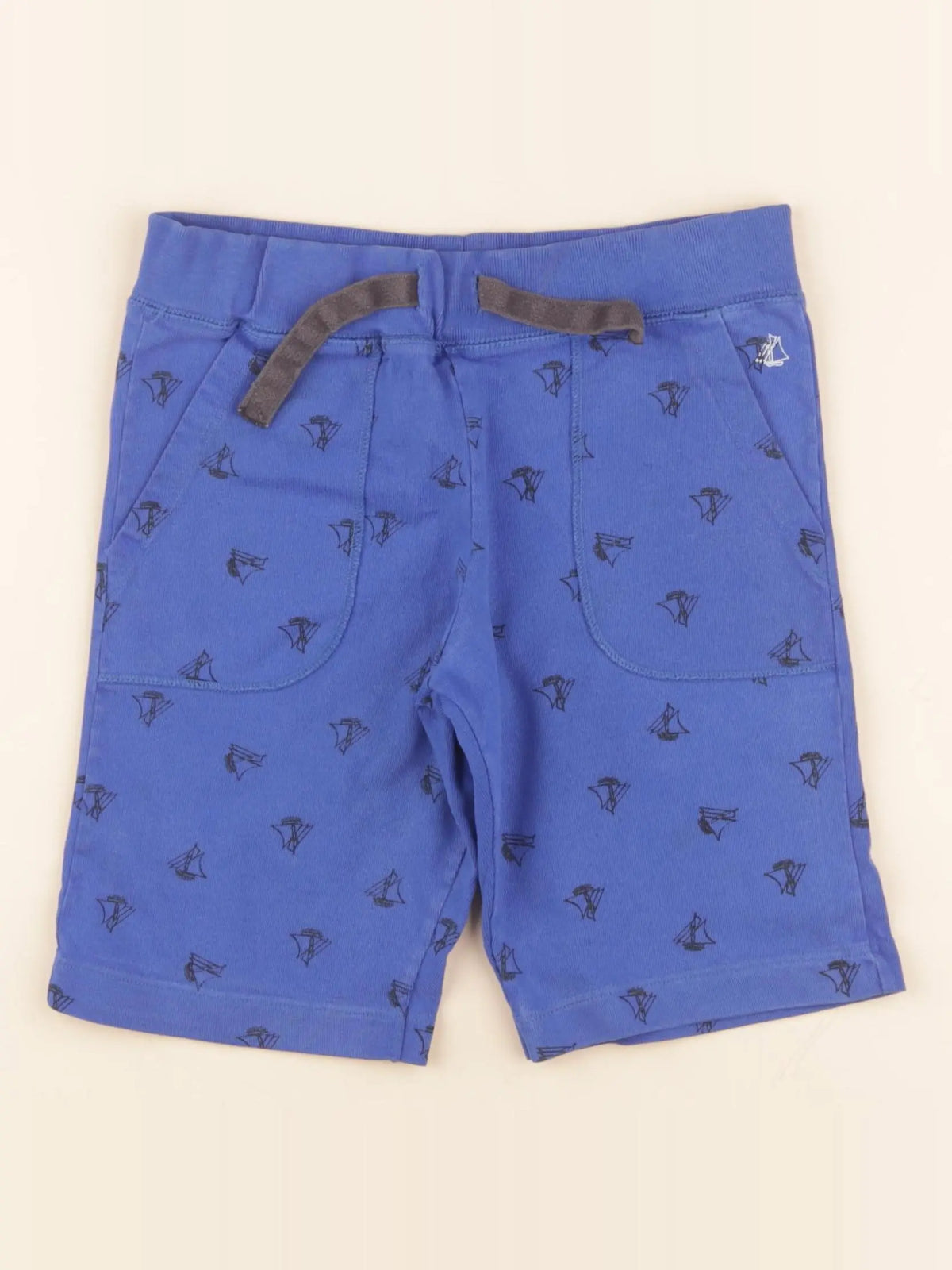 Petit Bateau - short bleu - 6 ans