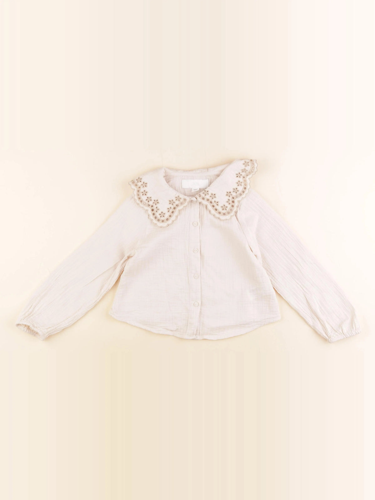 Zara - blouse blanc - 6/7 ans