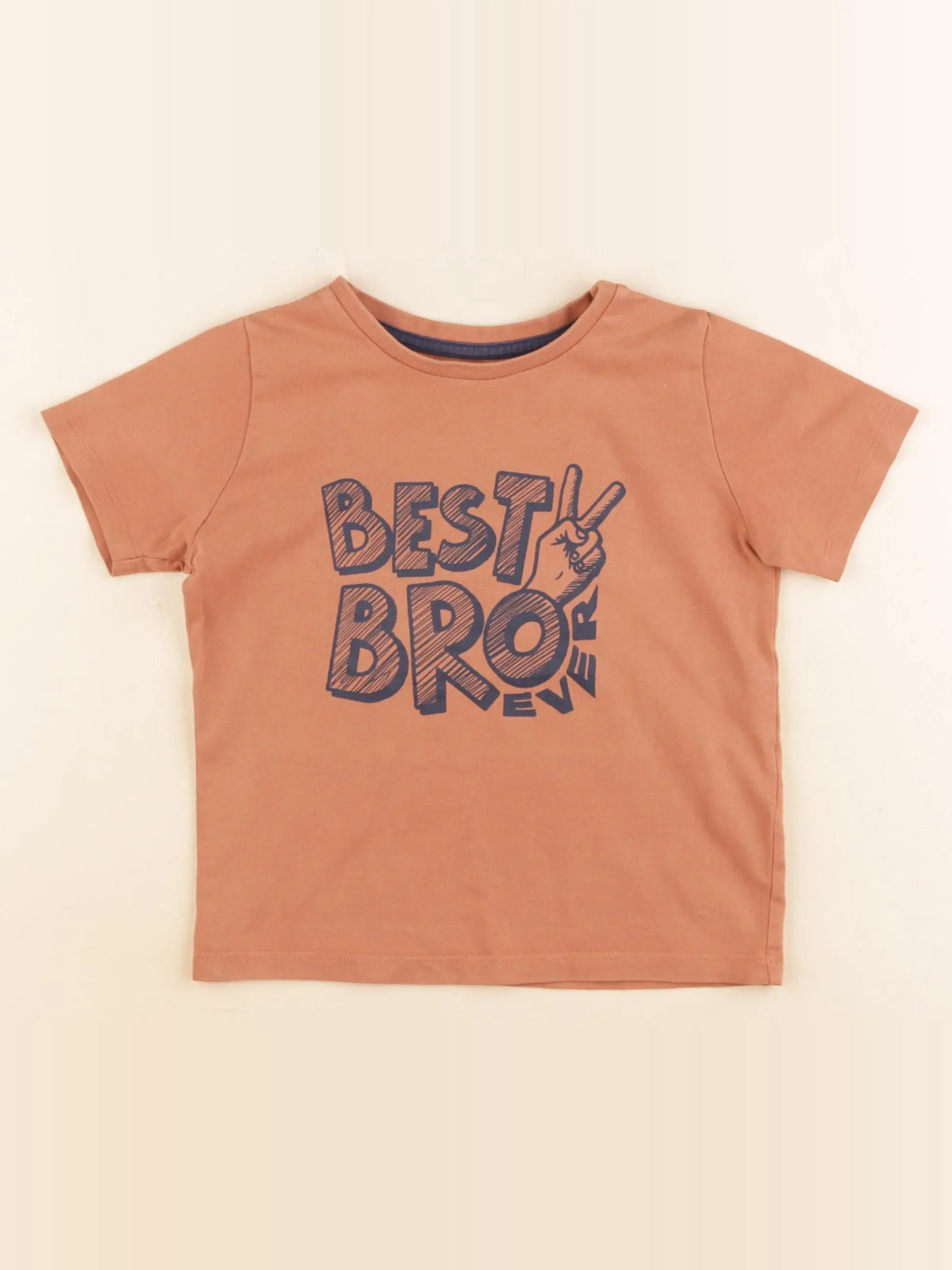 Vertbaudet - tee-shirt orange - 3 ans