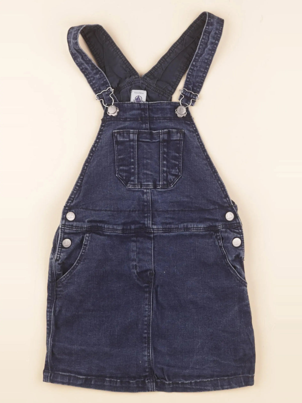 Petit Bateau - robe bleu - 5 ans