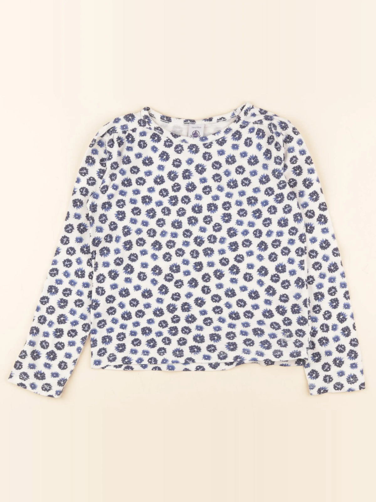 Petit Bateau - tee-shirt blanc - 5 ans