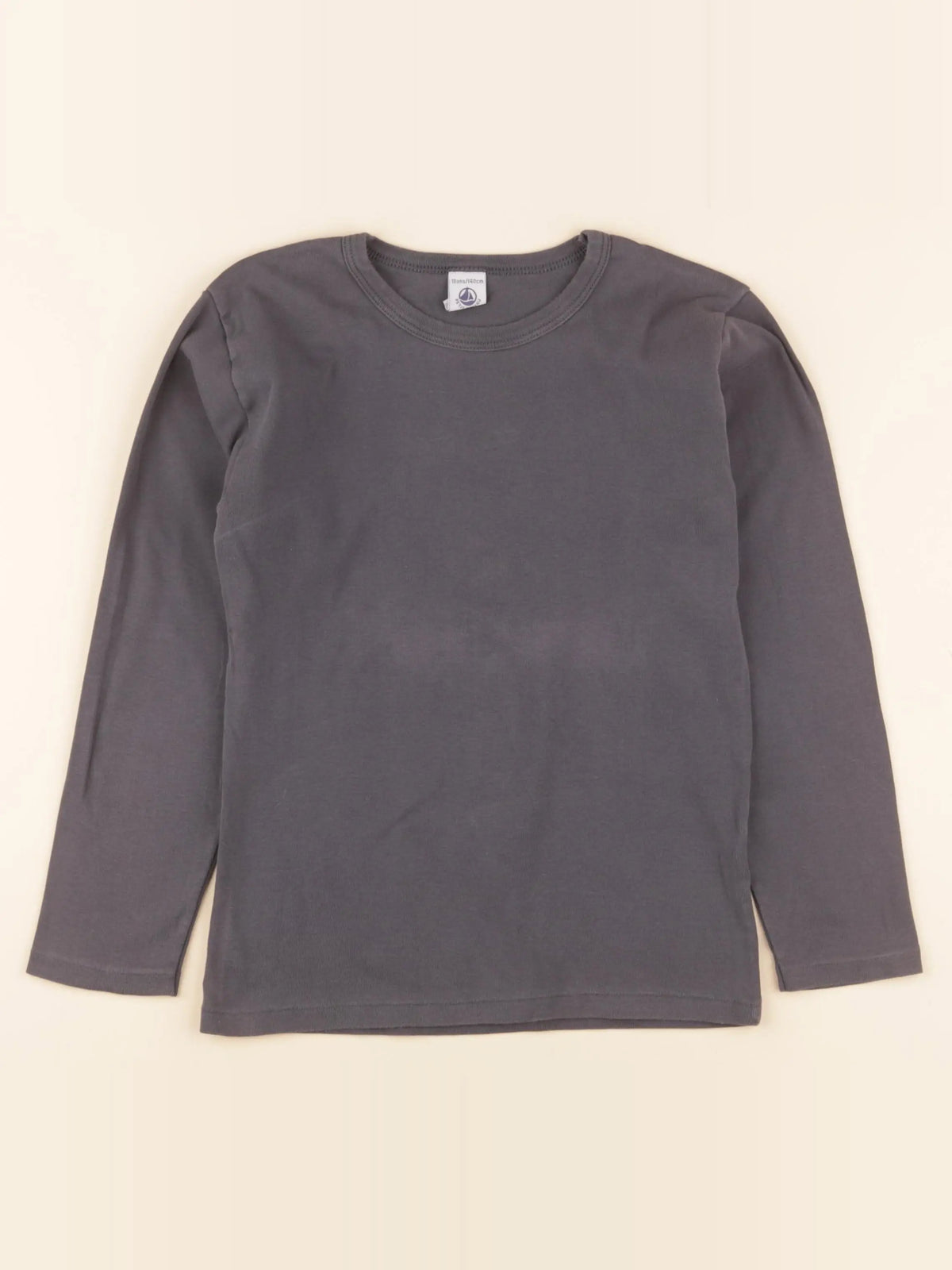Petit Bateau - maillot de corps gris - 10 ans