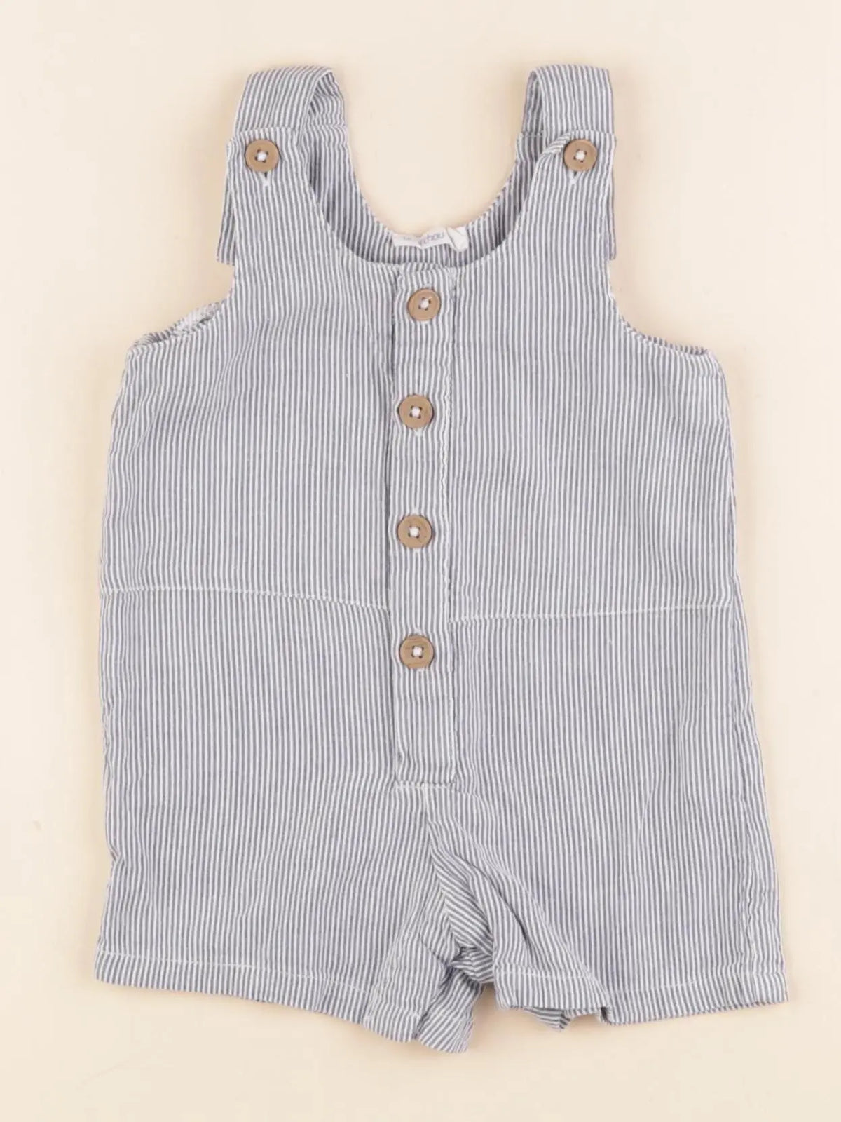 Boutchou - combinaison bleu - 6 mois