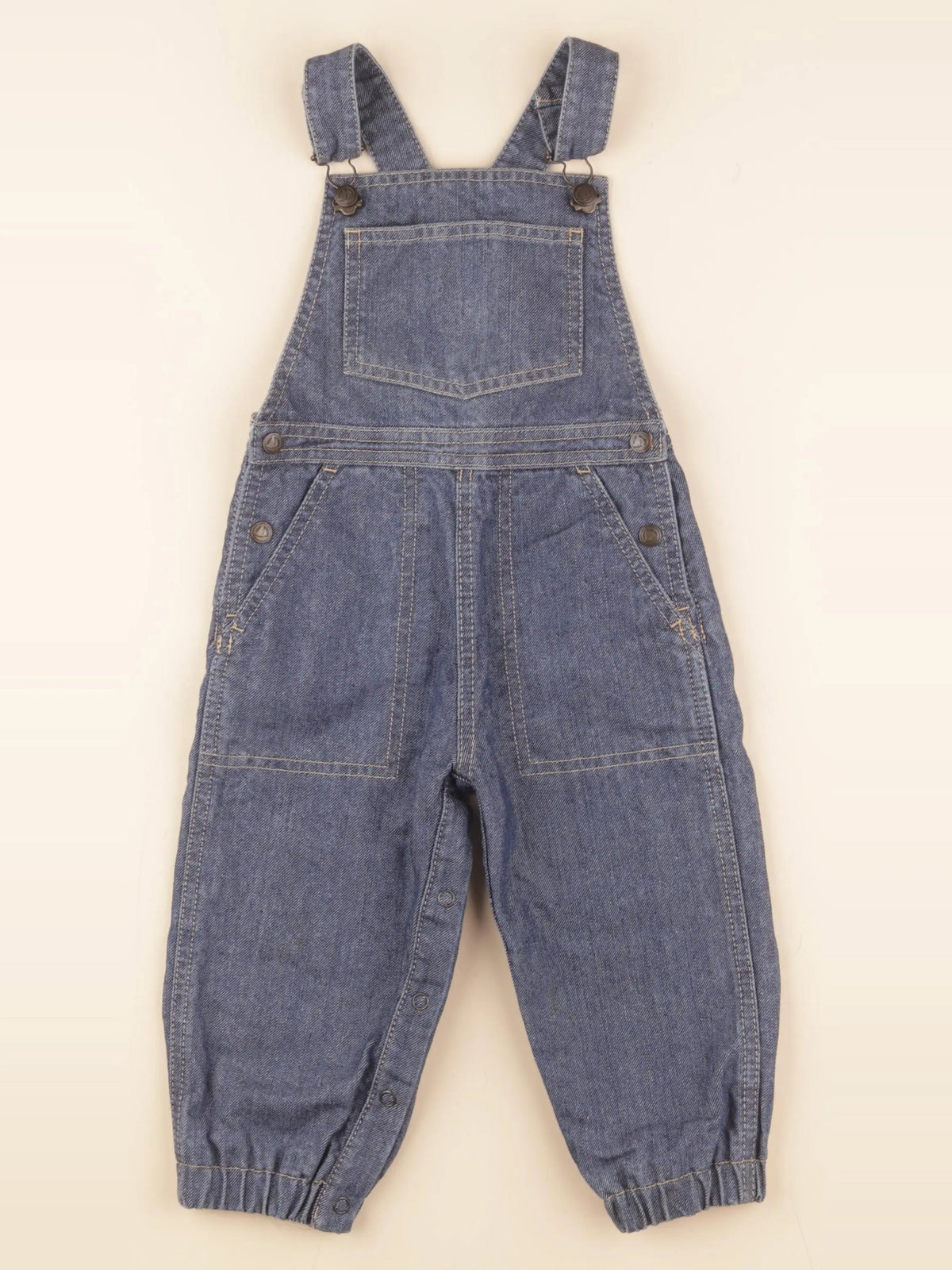 Petit Bateau - combinaison bleu - 18 mois
