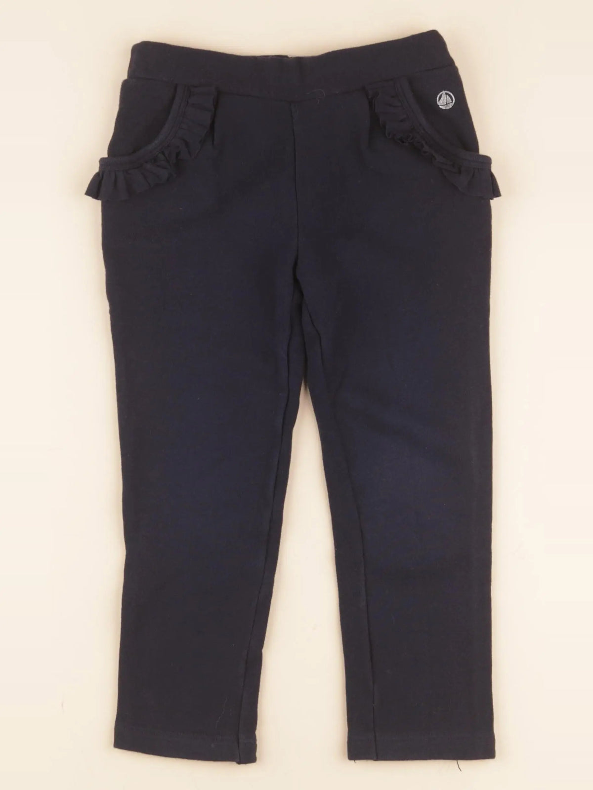 Petit Bateau - pantalon bleu - 4 ans