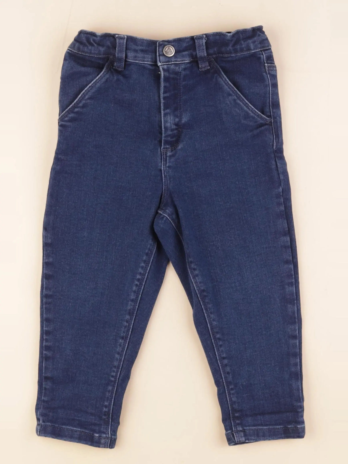 Petit Bateau - jean bleu - 36 mois