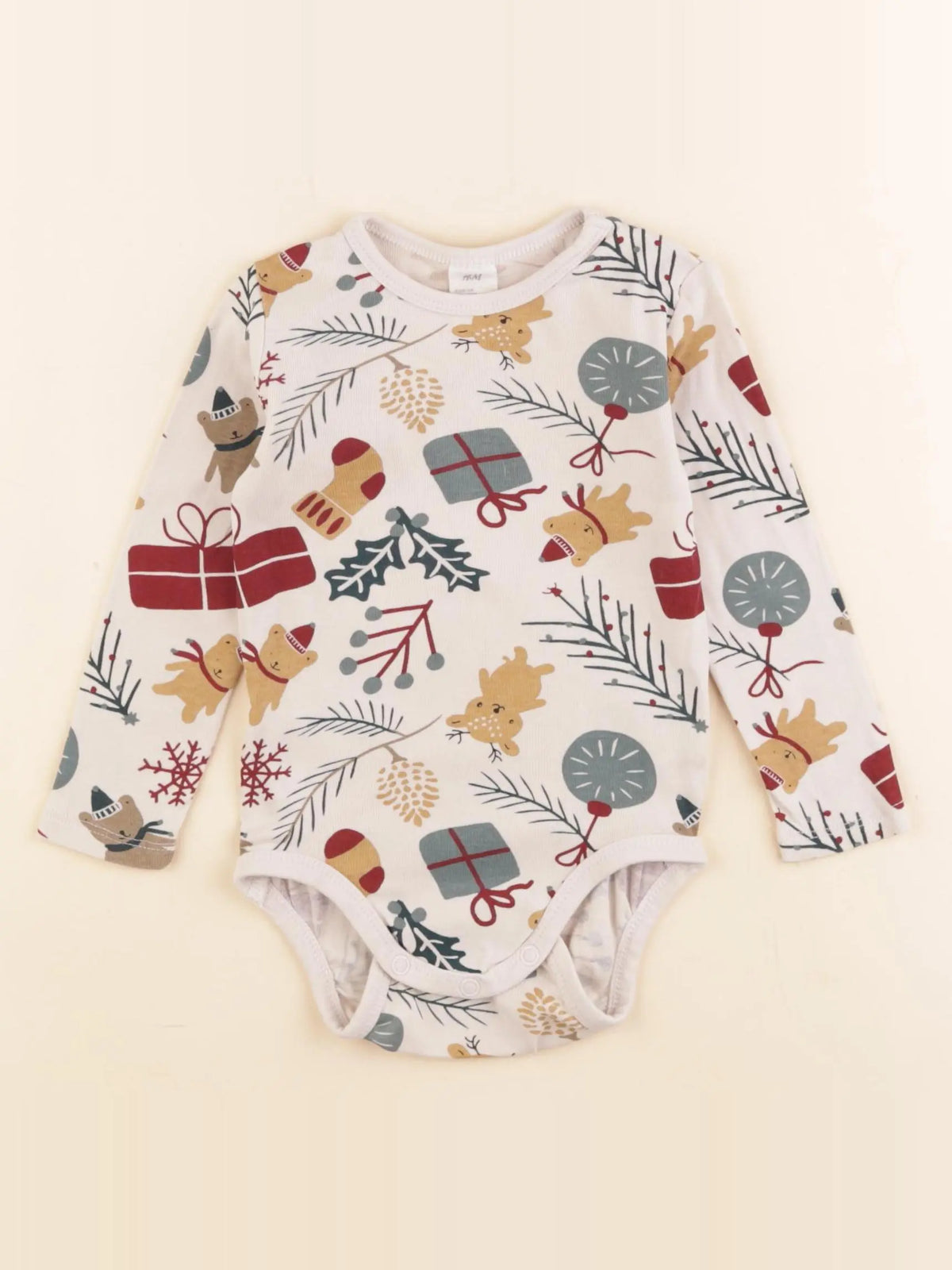 H&M - body multicolore - 9/12 mois