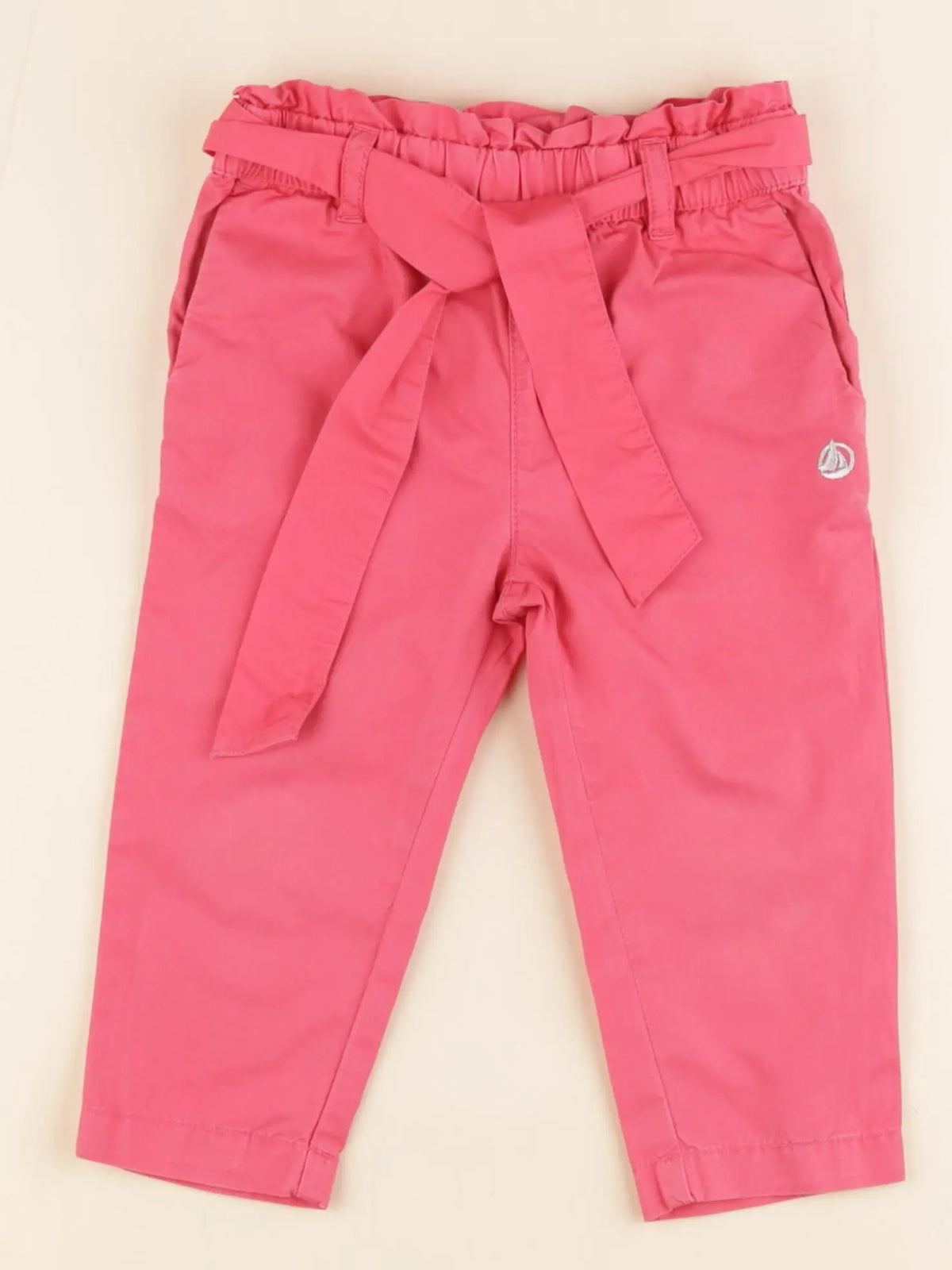 Petit Bateau - pantalon rose - 3 ans