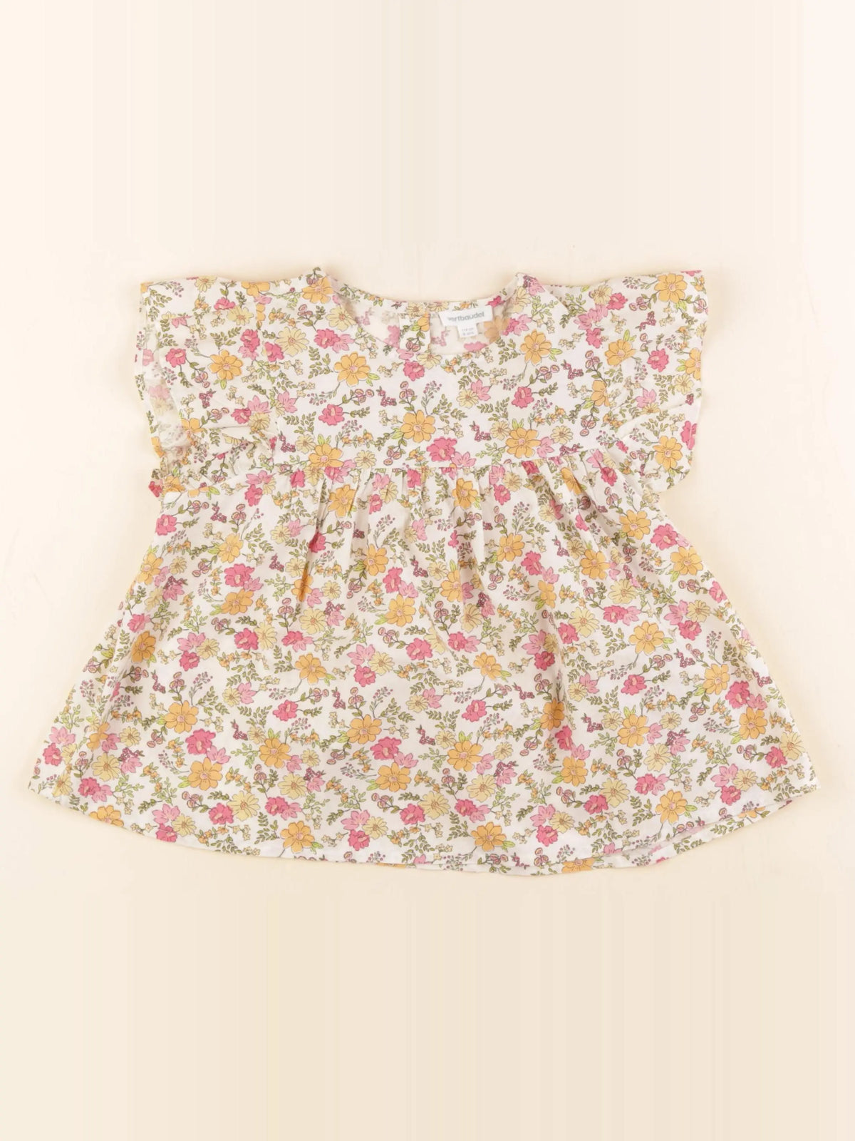 Vertbaudet - blouse multicolore - 6 ans