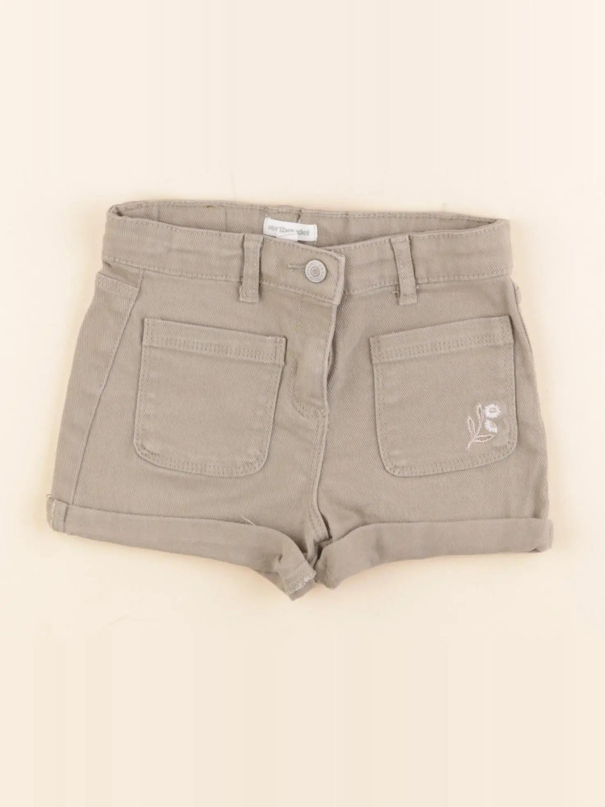 Vertbaudet - short vert - 6 ans
