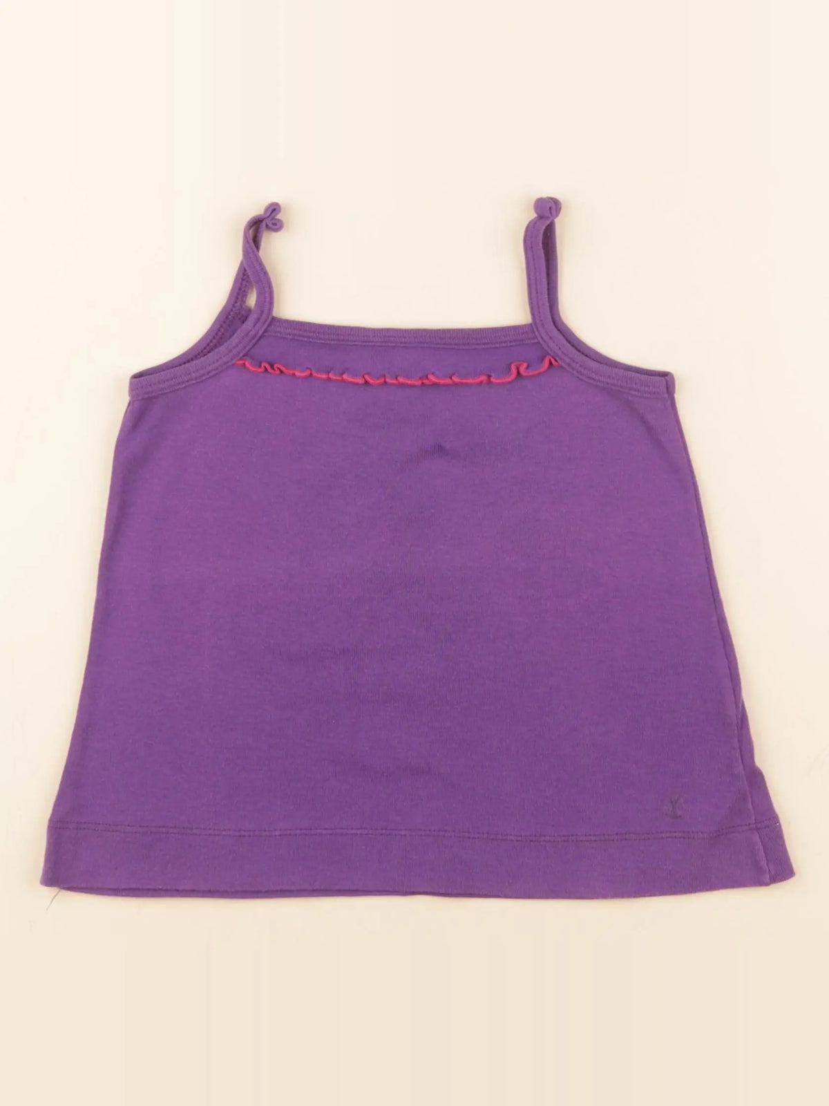 Petit Bateau - débardeur violet - 4 ans
