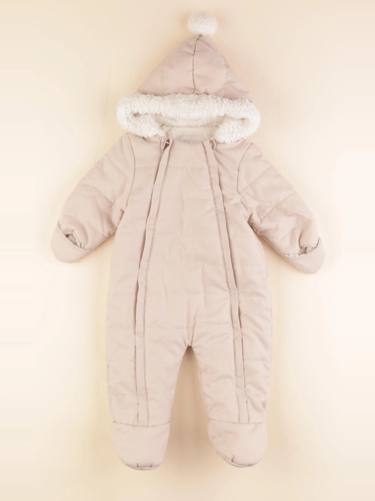 Vertbaudet - combi-pilote beige - 6 mois