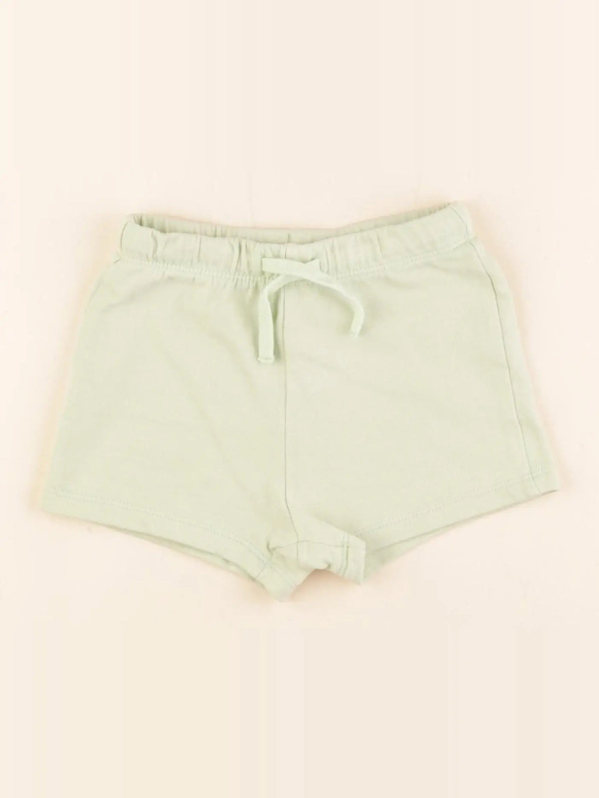H&M - short vert - 9/12 mois