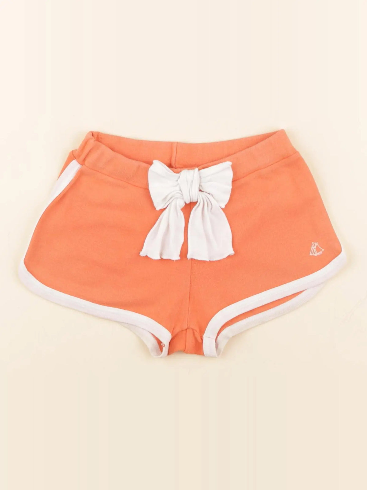 Petit Bateau - short orange - 5 ans
