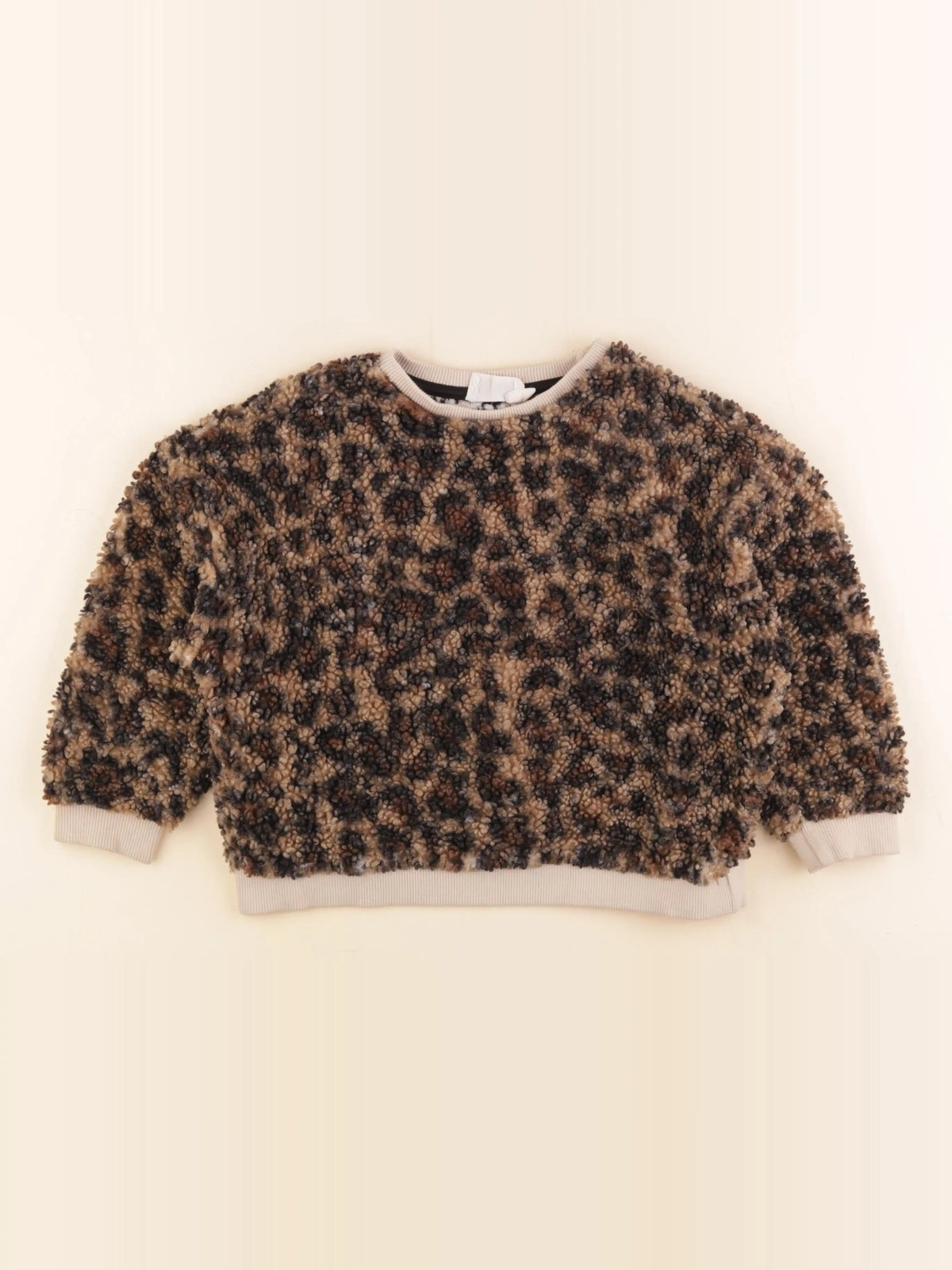 Frangin Frangine - sweat marron - 8 ans