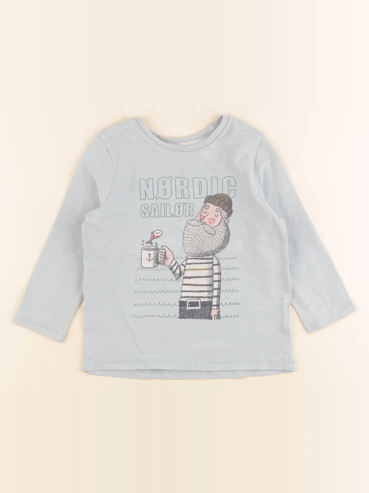 Vertbaudet - tee-shirt vert - 3 ans