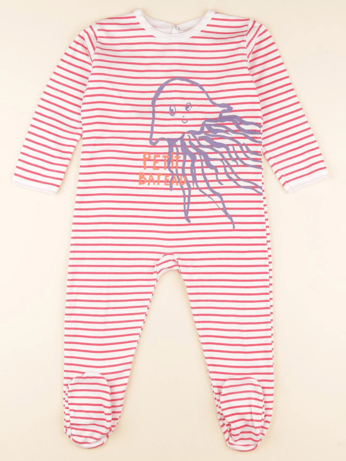Petit Bateau - pyjama coton multicolore - 36 mois