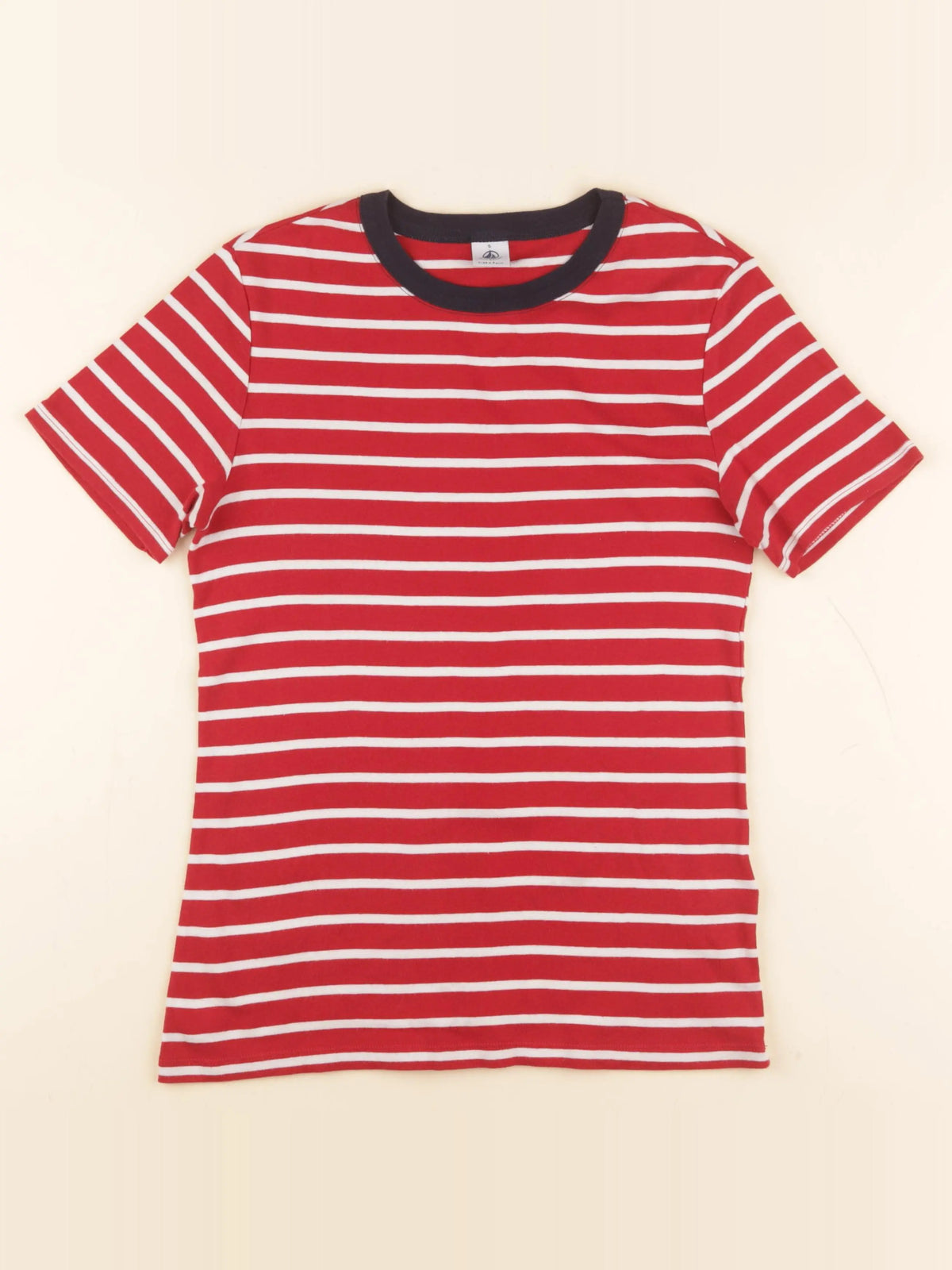 Petit Bateau - tee-shirt rouge - 16 ans