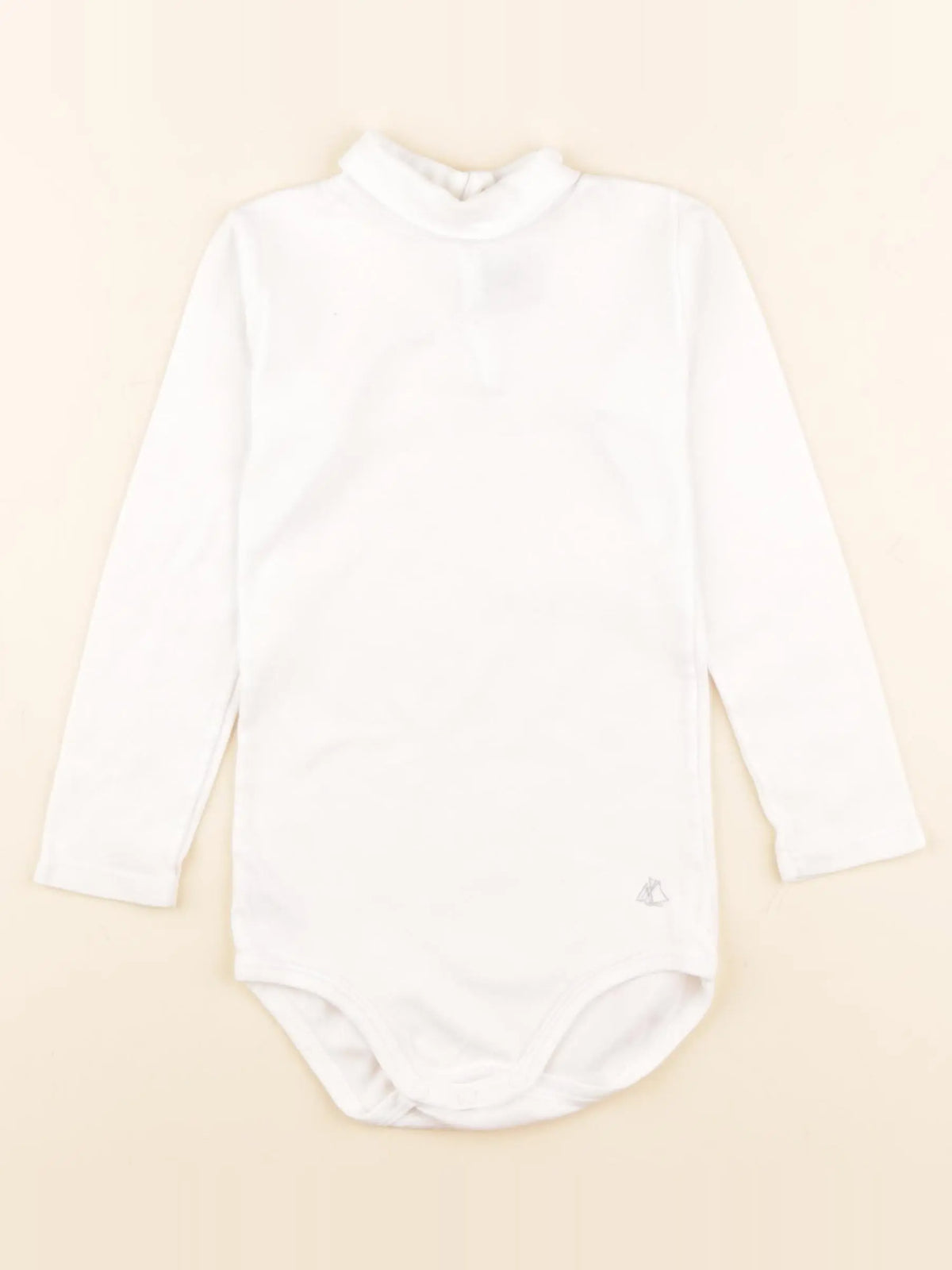 Petit Bateau - body à col blanc - 36 mois