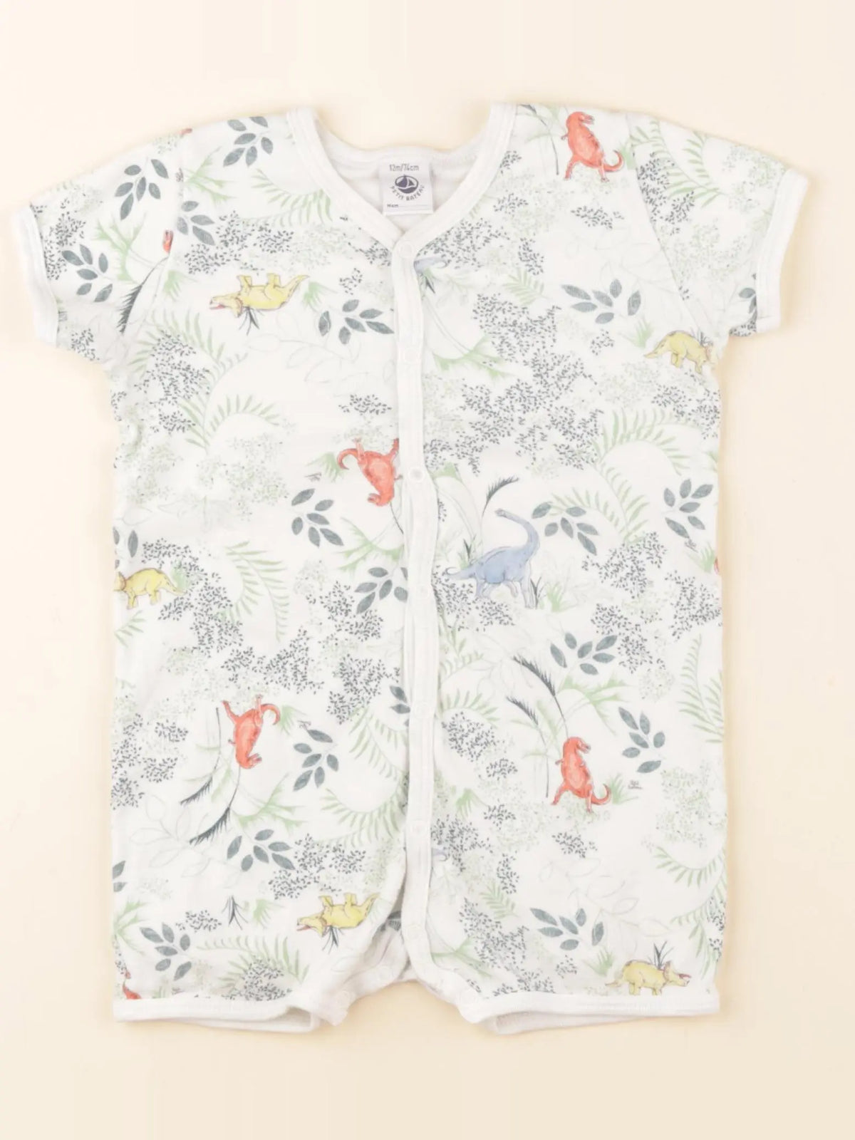 Petit Bateau - pyjama coton multicolore - 12 mois