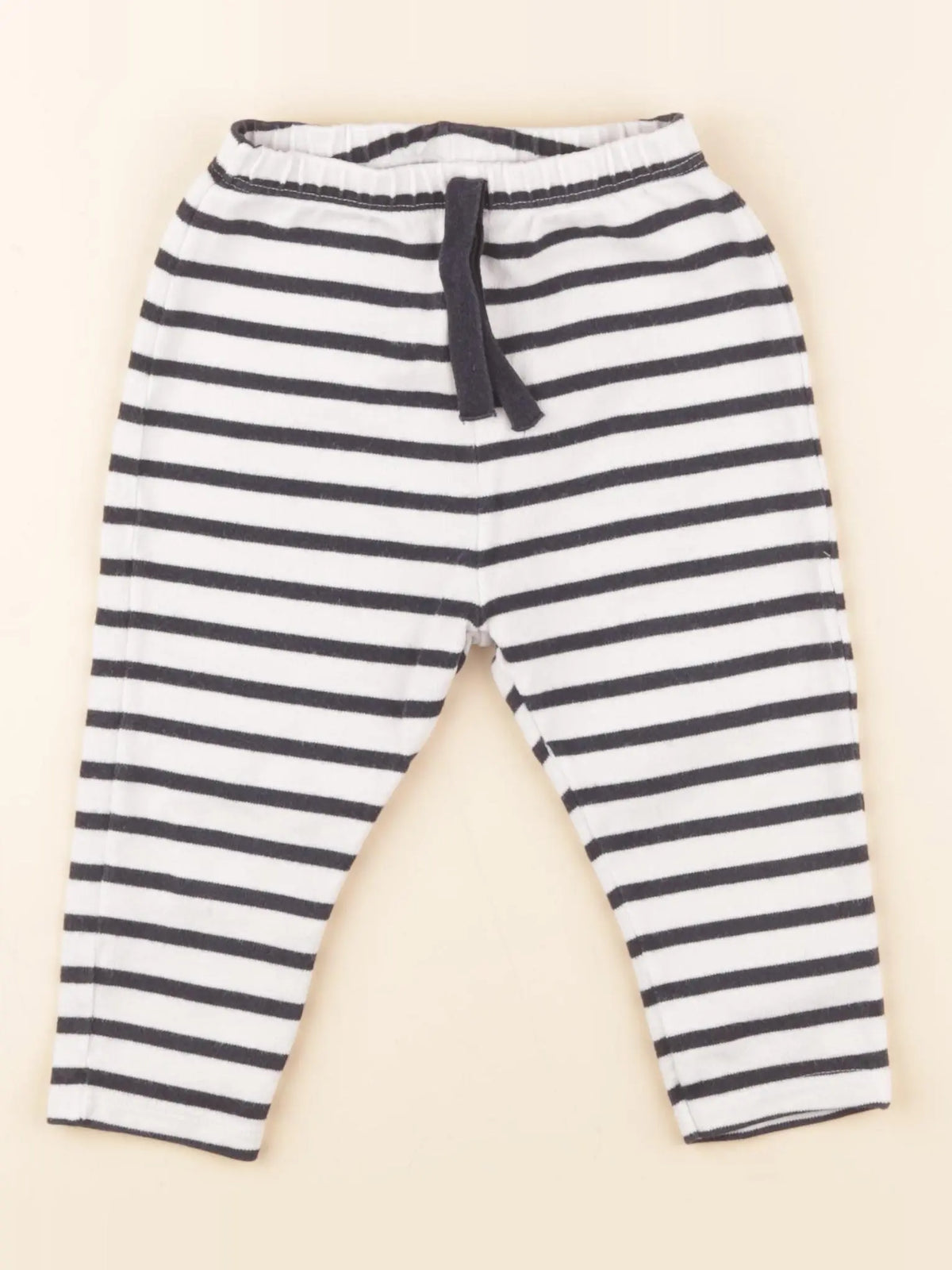 Petit Bateau - jogging blanc, bleu - 18 mois