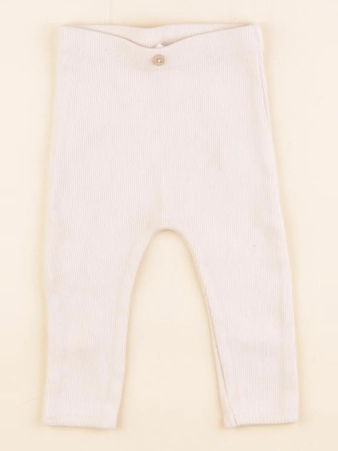 Vertbaudet - legging beige - 6 mois