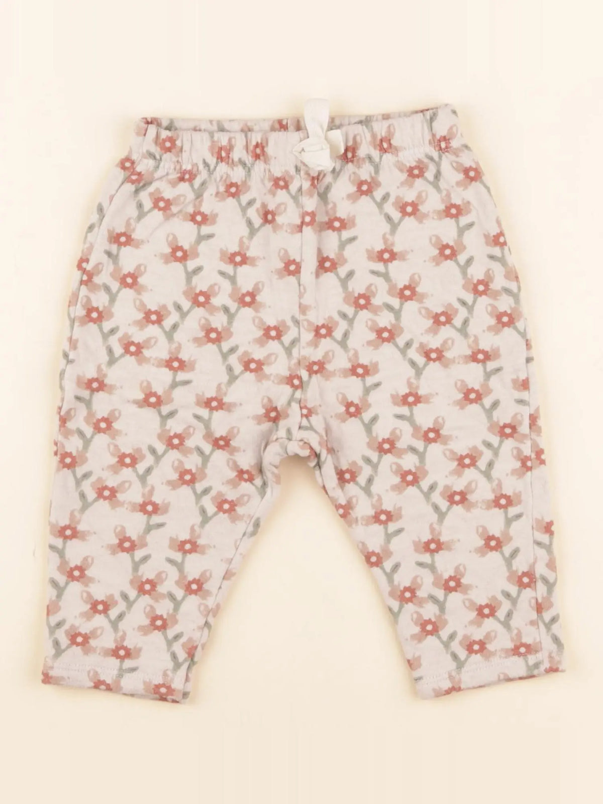 Petit Bateau - jogging beige - 12 mois