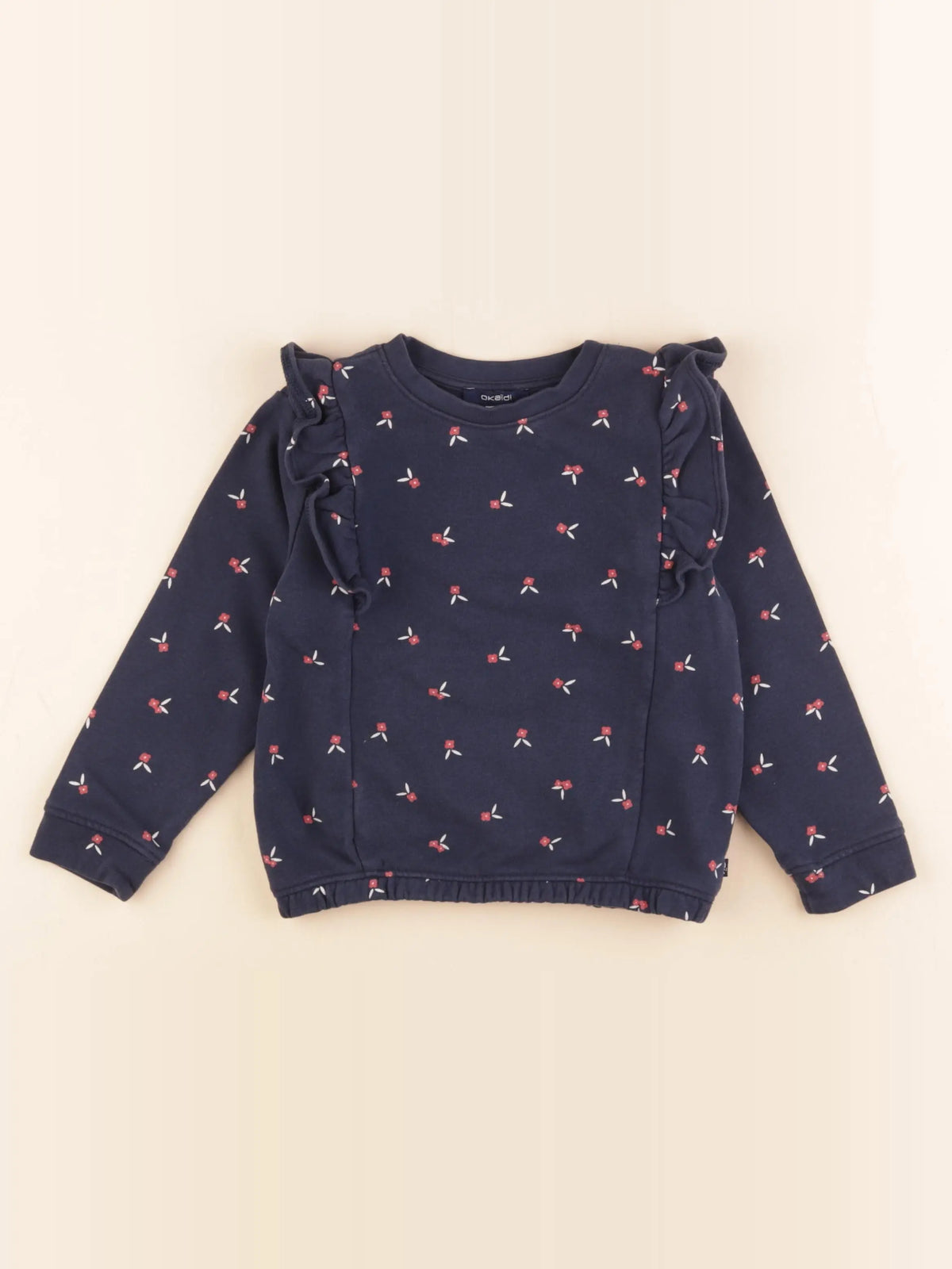Okaidi - sweat bleu - 3 ans