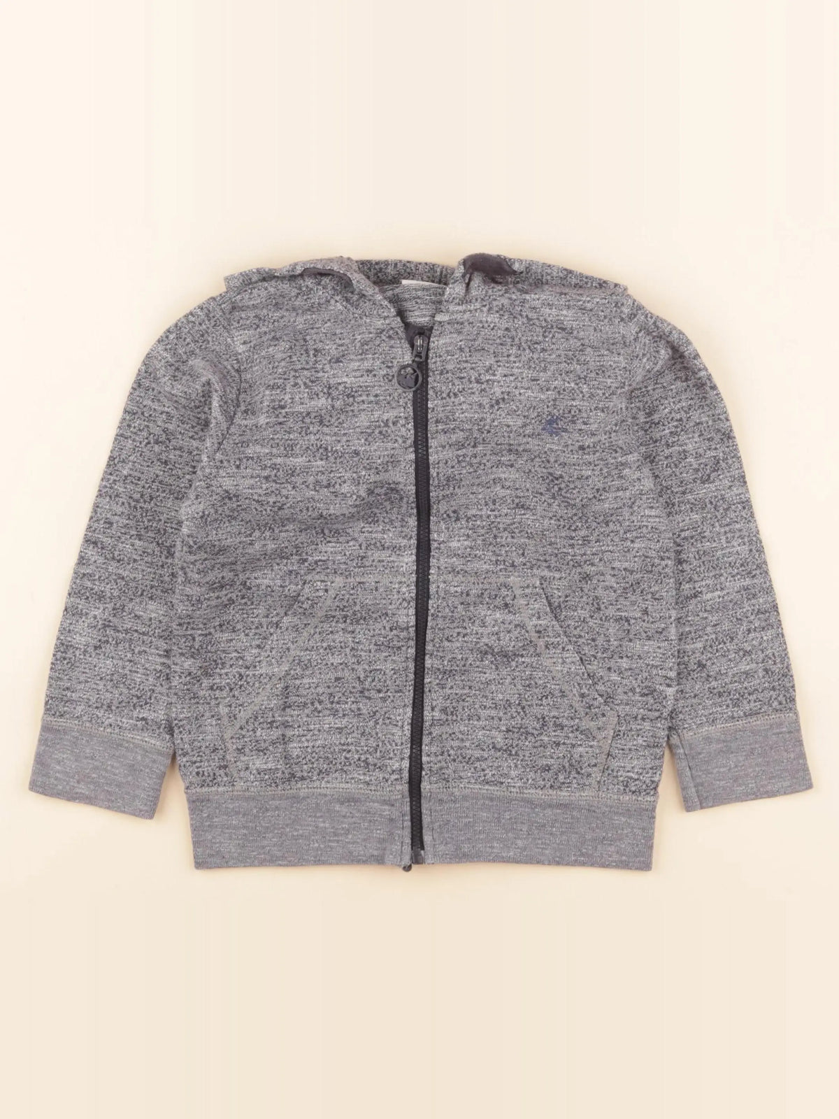 Petit Bateau - sweat bleu - 4 ans
