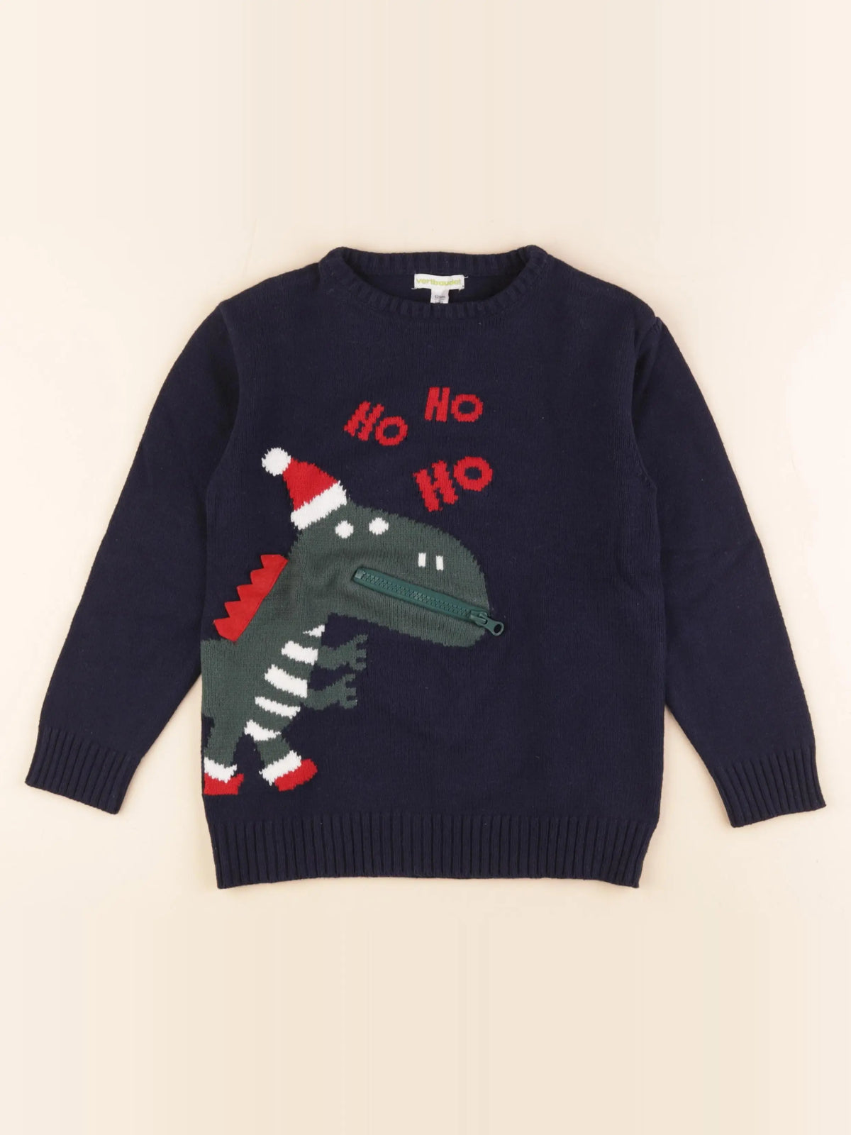 Vertbaudet - pull bleu - 8 ans