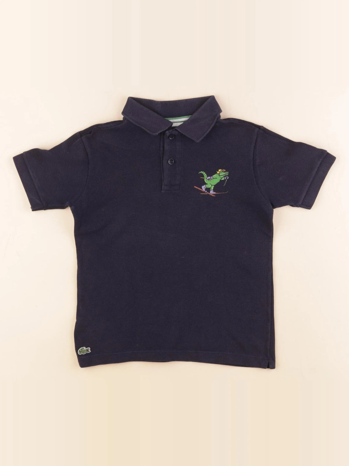 Lacoste - polo bleu - 5 ans