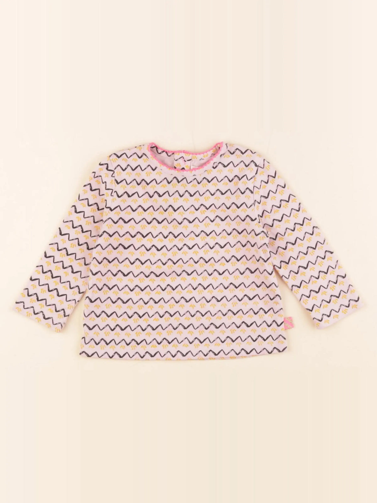 Billie Blush - tee-shirt rose - 6 mois